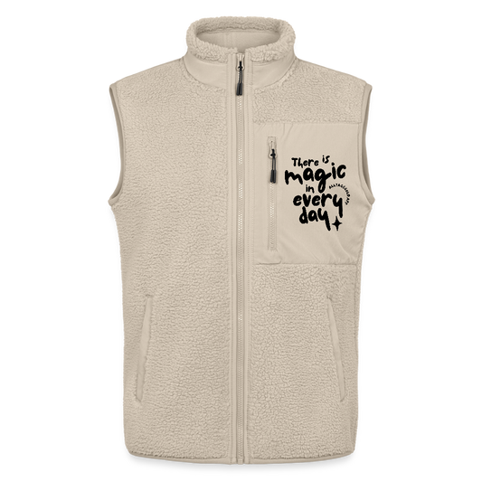 Kuschel-Weste mit Magie - Unisex von Stanley/Stella - Beige
