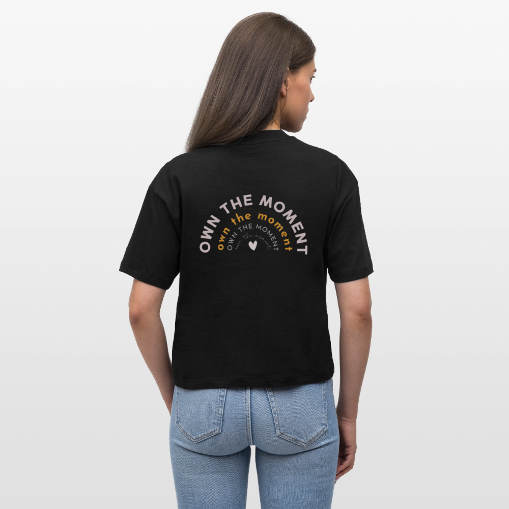 Own the Moment - Statement Shirt Stanley/Stella - black