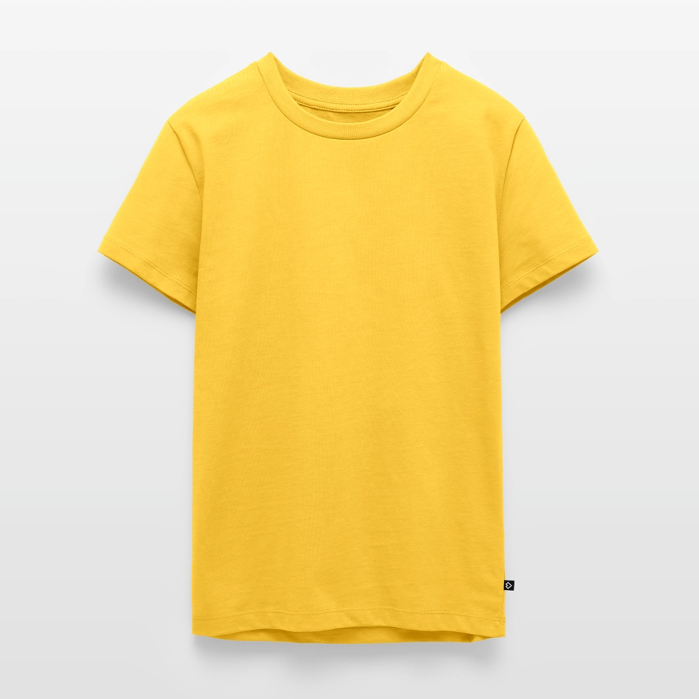 Teenager Alltagsgold T-Shirt - yellow