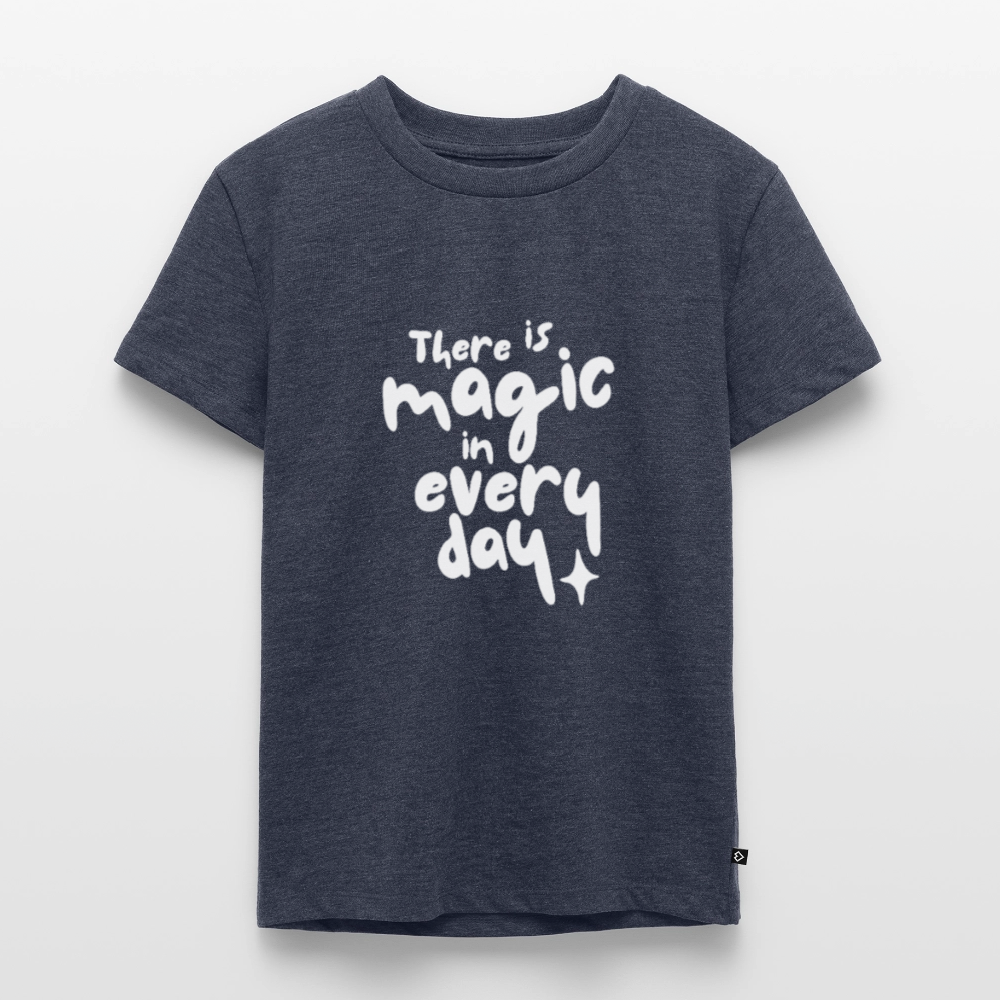 Kids' T-Shirt - Everyday Magic - heather denim