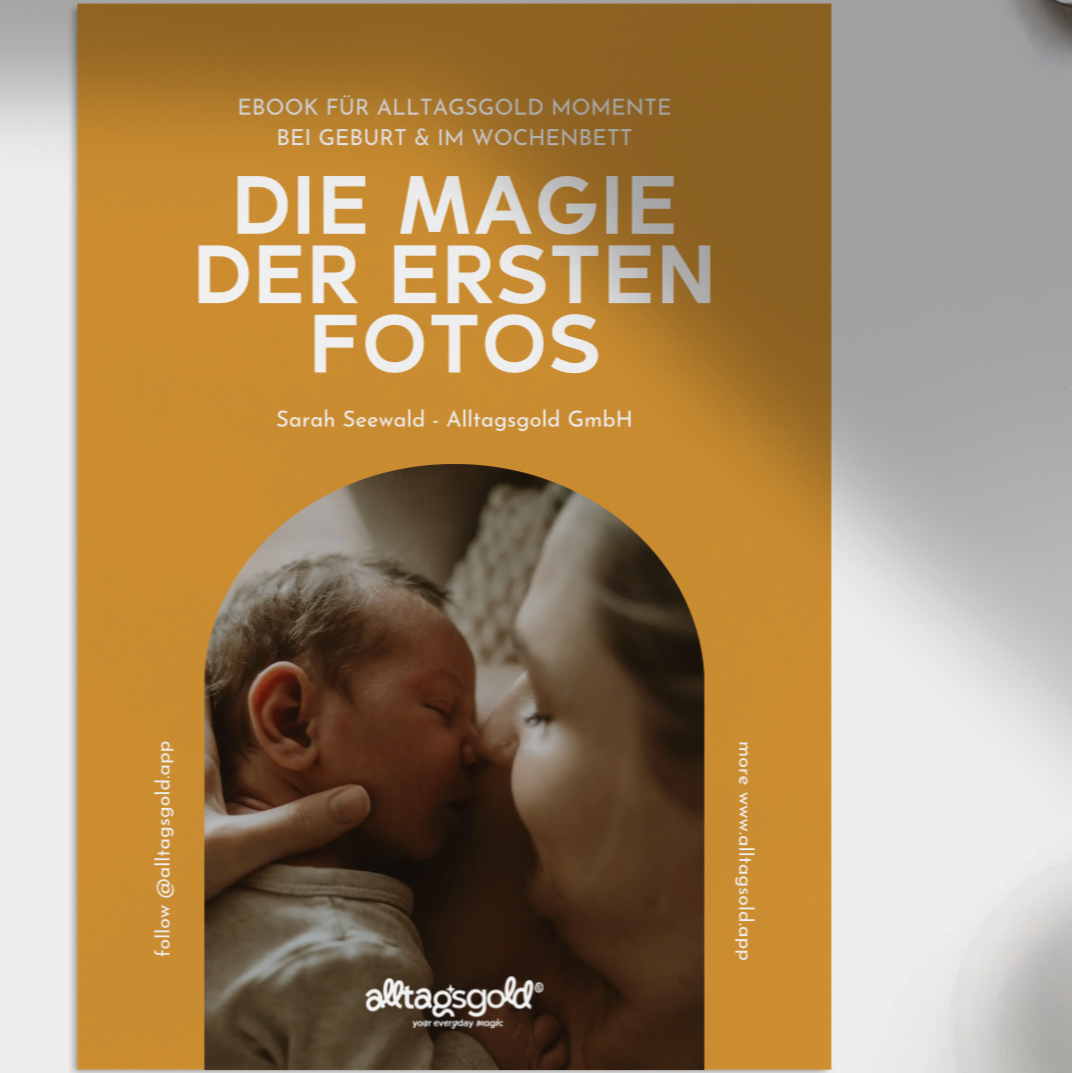 E-Book "Die Magie der ersten Momente - Fotos rund um Geburt & Wochenbett"