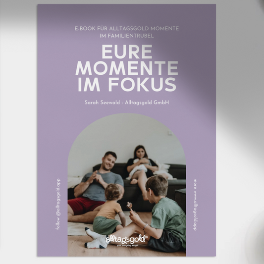 E-Book "Alltagsgold im Familientrubel - Momente erkennen und konservieren"