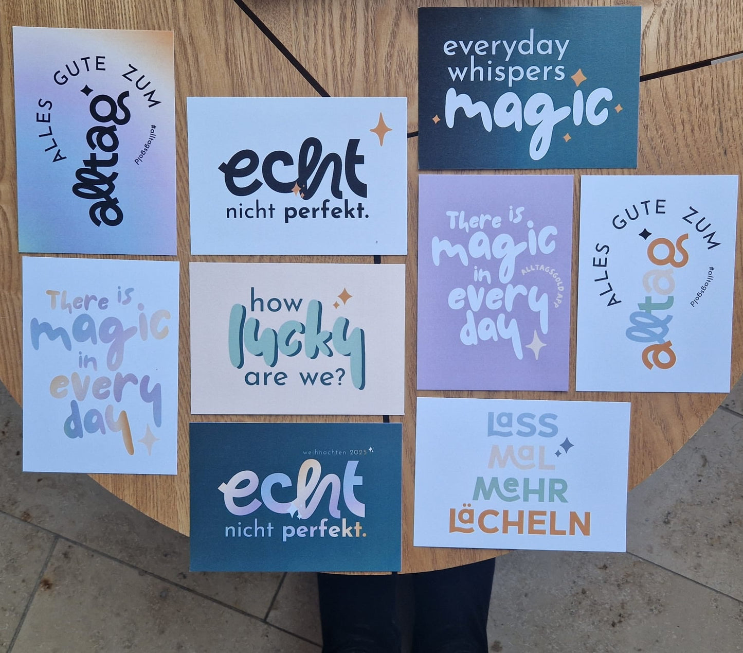 Postkarten Set (8+1 Stück)