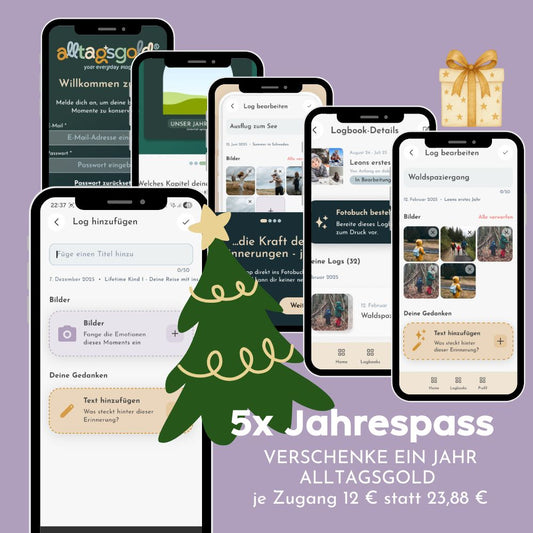 5 x Alltagsgold App für 50 %